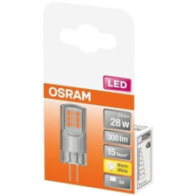 OSRAM - Capsula LED chiara 2.6W G4 300lm 2700K caldo