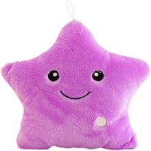 Decorative Pillow, Perfect For Bedroom Living Room Home Office Nursery Bed Decoration, Comfortable Cozy Surface, Twinkle Star Shaped