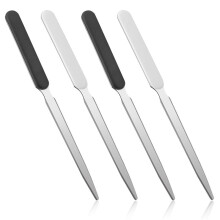 4 Pezzi Tagliacarte Buste In Acciaio Inossidabile Tagliacarte Tagliacarte per Aprire Buste, Pacchi, Scatole