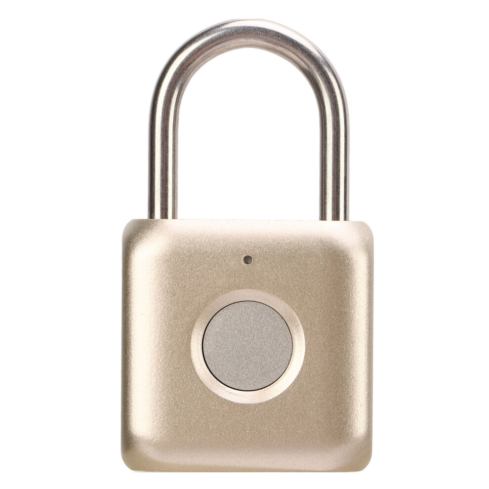 Ipx2 Waterproof Biometric Fingerprint Padlock For Luggage & Lockers 7621373499845