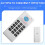 Handheld RFID Copier Reader Writer Duplicator 125KHz 13.56MHz Frequency ID IC Card Programmer 7
