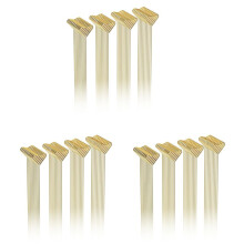 120 PCS Floral Card Holder Picks - Flower Card Holder Sticks for Bouquets, Wedding Centerpieces, Photo Holder Sticks