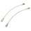 Tailgate Cable Hook 53045‑1065 2PCS Replacement for Mule 3000 Durable Steel 2