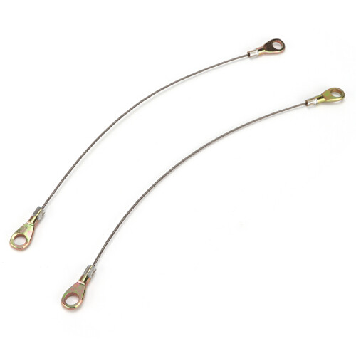 Tailgate Cable Hook 53045‑1065 2PCS Replacement for Mule 3000 Durable Steel 1