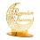 1Pcs AcríLico Eid Mubarak DecoraçãO de Mesa, Ramadan Moon Night Light, Ramadan Mubarak DecoraçãO, Estrela da Lua Ramadan 2