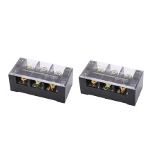 Sturdy 3 Position Circuit Terminal Block 100A 600V for Large Currents