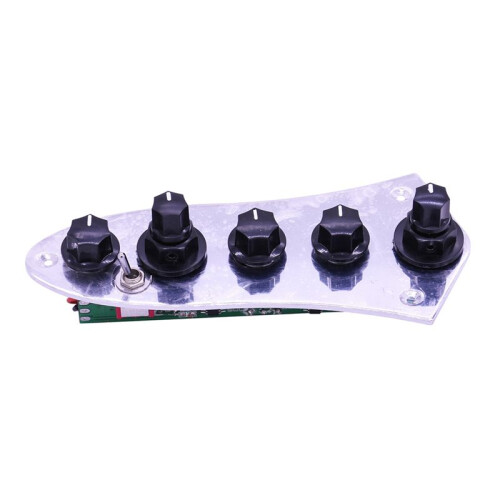 5 Jazz JB Bass Loaded Wired Control Plate för 4/5-SträNgade Basgitarrdelar 1