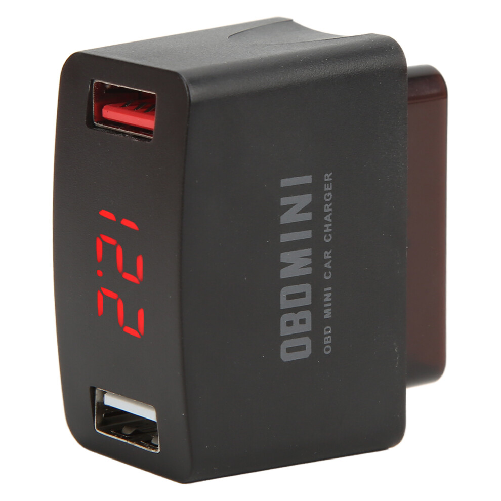 Obd Obd2car Charger With Usb And Type-C Dual Ports, 24Hour Parking Monitoring Support With Acc Mode Switch And Intelligent Low Voltage Cutoff, 9551475313481