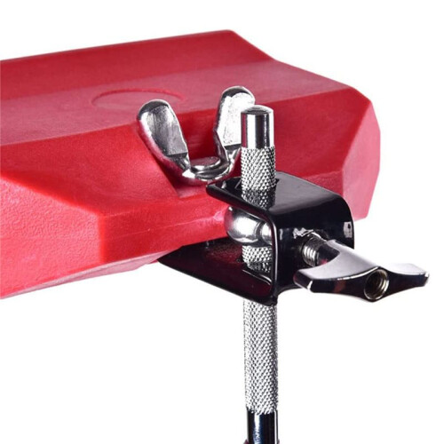 Bloco de Jam de 5 Polegadas, Bloco de PercussãO Musical de PláStico CompatíVel com Instrumento de Bateria Latina (Vermelho) 2