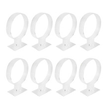 8X Akryl Pannbandshållare, Håraccessoarer, Pannband Display Stand, Smyckeshållare Transparent