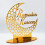 1Pcs AcríLico Eid Mubarak DecoraçãO de Mesa, Ramadan Moon Night Light, Ramadan Mubarak DecoraçãO, Estrela da Lua Ramadan 3