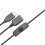 Data Sync USB 2.0 Extender Cord USB Extension Cable with  OFF  LED Indicator for PC Laptop USB Fan LED Lamp 1