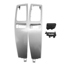 2Pcs Car Air Conditioner Outlet Frame A/C Vents Plate Panel for  Land  Prado 120  GX470 2003-2009