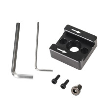 1 Set 1/4 Filo Adattatore per Montaggio un Slitta un Freddo per Fotocamera DSLR Cage Rig/Flash/LED Light/Microfono/Montaggio del Monitor