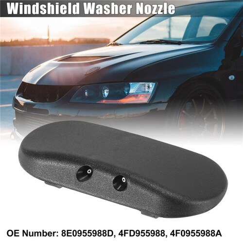 Right Side Windshield Windscreen Washer Nozzle Spray Jet 4F0955988A for - A3 A4 B7 8E A6 C5 C6 A8 2002-2011 Heated 1