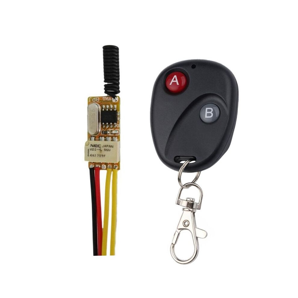 Rf Remote 433Mhz 4.2V 4.5V 5V 6V 7.4V 9V 12V Small Relay Contact Wireless Switches No Com Nc Relay Contact 6033146299339