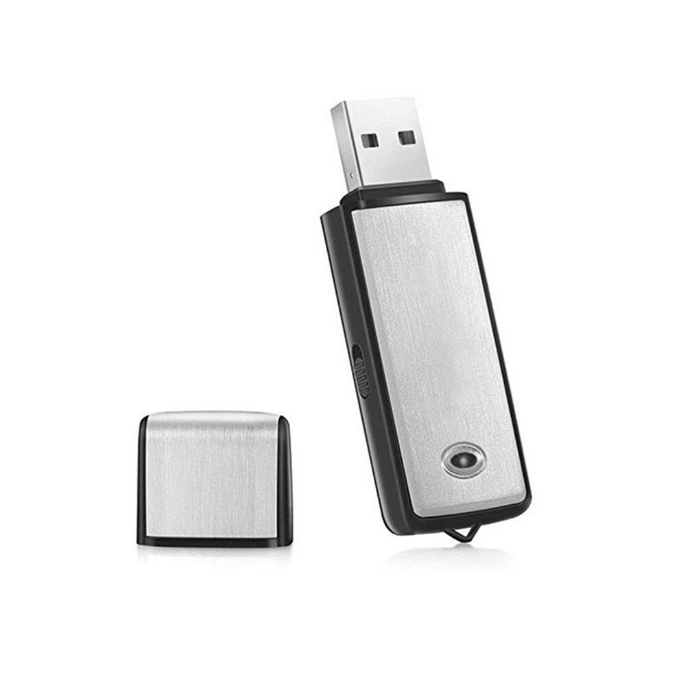 32G Usb Voice Recorder Usb Flash Drive Rechargeable Digital Voice Audio Recorder For Pc Meeting Interview Recording 6031386950881