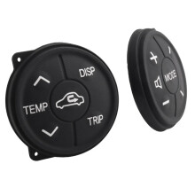 For Prius 30 XW30 2009-2015 Prius C Aqua Button Multifunction Steering Wheel Control Button Panel Rubber