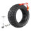 Solid Tire 10 Inch,10X2.70-6.5 Solid Tire Scooter Tubeless Puncture-Proof Tire,Explosion-Proof Solid Tires for 4