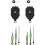 2 Set Quartz Clock Movement Kit Oscillating Movement + Luminous Pointer Clock Repair Parts Replacement Parts C 1