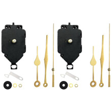 2er-Set DIY Uhrwerk-Kit Oszillierendes Uhrwerk mit Zeigern Quarzuhr Reparaturteile Ersatzteile D