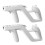 2PCS Zapper Game Holder per   Remote Controller Destro Sinistro  Zapper Accessori di Gioco 1