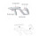 2PCS Zapper Game Holder per   Remote Controller Destro Sinistro  Zapper Accessori di Gioco 3