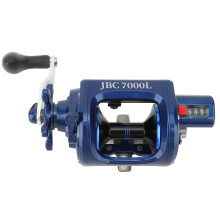 Round Baitcasting Reel JBC7000L Saltwater Inshore Surf Trolling Aluminum Alloy