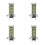 4 White H7 12V 102 SMD LED Headlight Car Lamp Bulb Light Lamp 1