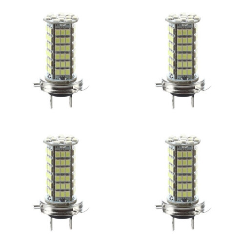 4 White H7 12V 102 SMD LED Headlight Car Lamp Bulb Light Lamp