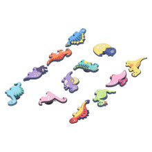 Dinosaur Charm Set 12Pcs - Perfect Gift for Slipper & DIY Lovers