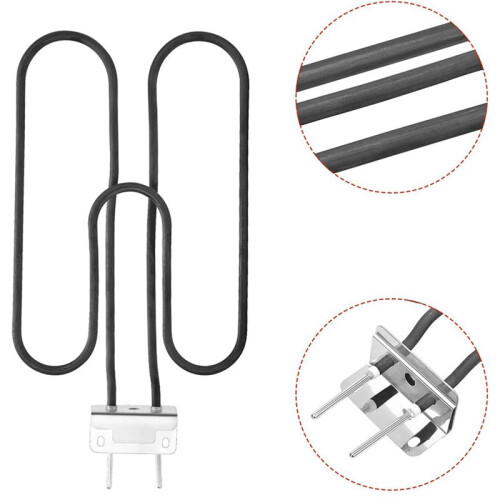 For  66631 Heating Elements Barbecue Grill Heating Pipe  Q140 Q1400 Replacement Accessories,EU Plug 2