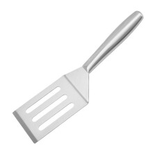 Roestvrijstalen Spatel Platte Spatel Grote Visdraaier Grillbarbequedraaier Bakplaat Schraper Biefstukspatel Pannenkoek B