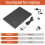 Touchpad Multi-Function Gestures Trackpad Rechargeable Wireless Touchpad for Laptop IOS , Black 6