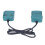 18V 1.6m 2x1.5mm² Black ABS Belt Clip Cable 1