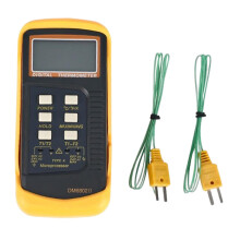 Thermometer Temperature Meter Probe Thermometer Desktop with Pipe Clam