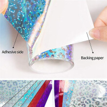 Feuille Autocollante Colorée en PVC Fonctionne avec des Découpes et Autres Emporte-Pièces pour Fenêtres Cartes Cadeaux Deco F