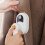 Portable Iron Handheld Ironing Machine Household Handheld Ironing Machine Rotating Folding Iron EU PLUG (White) 8