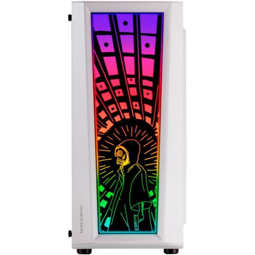 Caixa ATX - Mars Gaming - MC-ART - Midi-Tower - Vidro temperado - USB 2.0 e 3.2