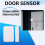 2.4GHz Wireless TTLOCK Door Sensor Door Contact Detection Windows Open Close Status Works with TTLOCK App  Locks 6
