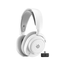 Steelseries Arctis Nova 7 Gen 2 wireless Bluetooth and Wireless gaming headphones with noise cancellation White