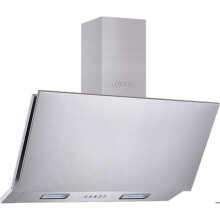 Kaiser Hotte murale 90 cm inclinée AT 9455 N S Eco • Hotte aspirante 90 cm • Inox moiré • Metal Touch • 1250 m³/h