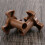 Microwave Turntable Coupler,Microwave Oven Roller Guide Support, Microwave Oven Rotary Core Coupling Replacement Parts 2
