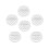6x Flat Golf Balls Improve Accuracy Lightweight Exercise Golf Practice 1