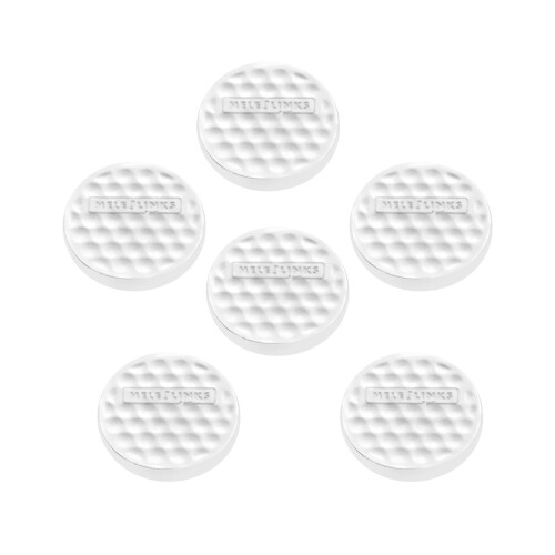 6x Flat Golf Balls Improve Accuracy Lightweight Exercise Golf Practice