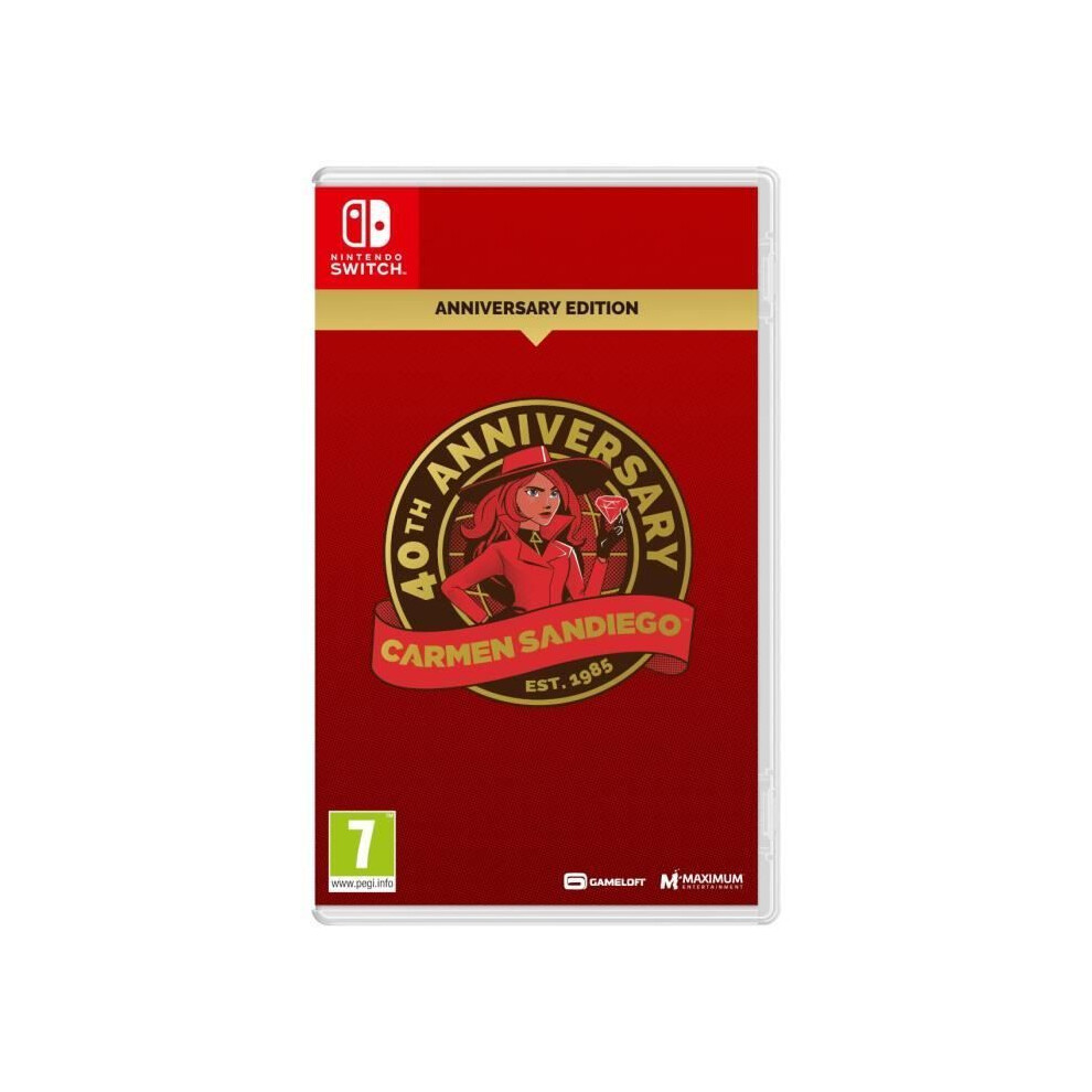 Carmen Sandiego 40th Anniversary Edition Nintendo Switch NEW SEALED Free Postage - Image 7