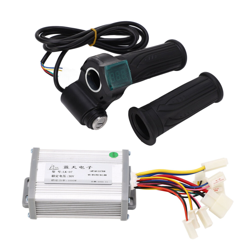 36V 1000W Electric Bike Brushed Motor Controller With Throttle 4971371453855