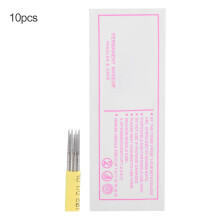 Kit de Microblading com Agulhas de Aço Inoxidável para Microblading Manual, Maquiagem Permanente para Sobrancelhas, Embalagem Individual, Excelente