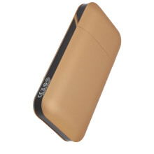 Gold Cigarette Case: Height Adjustable with Lighter Ideal Gift for Smokers
