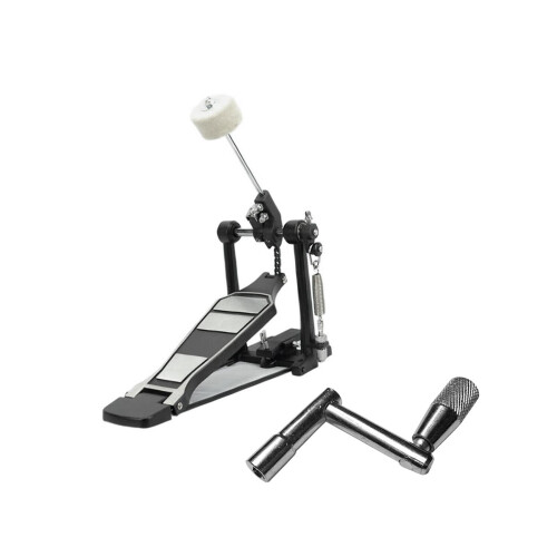 Bass Drum Pedal Hardware Single Chain Drive Drum Step on Beater for Be